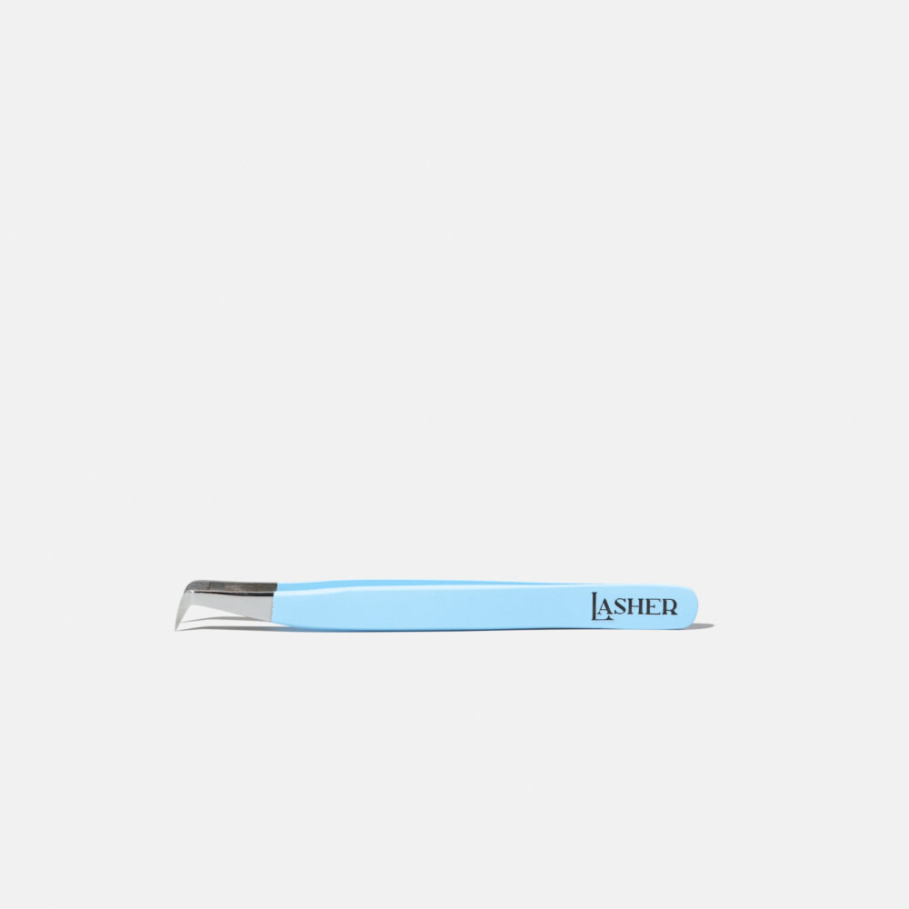 L shape Boot Fiber Tip tweezers - Image 2