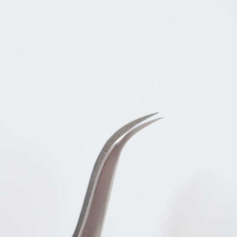 S shape Fiber Tip tweezers