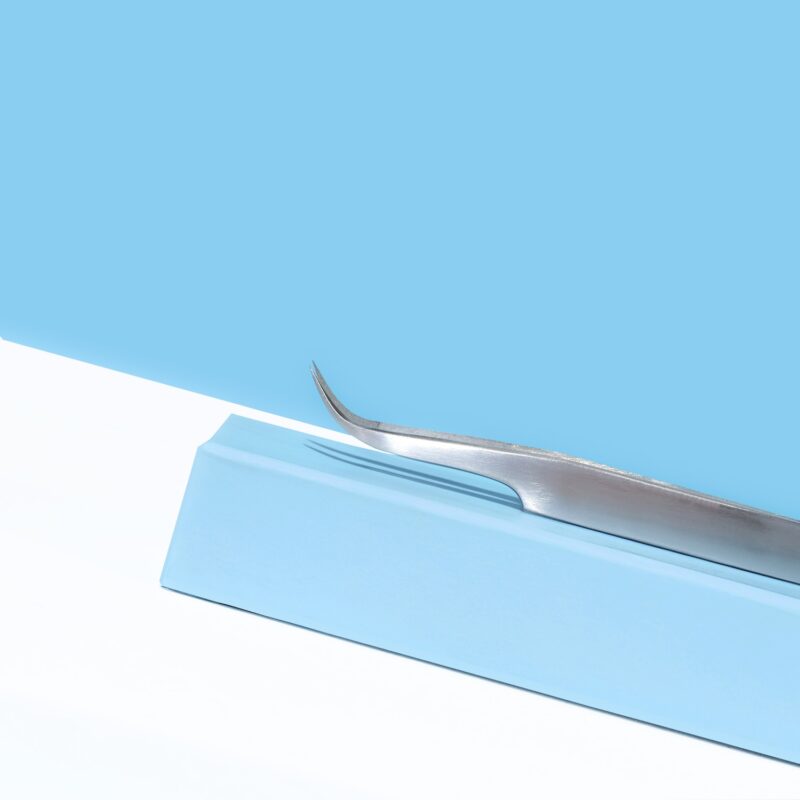 Fiber Tip S shape tweezers