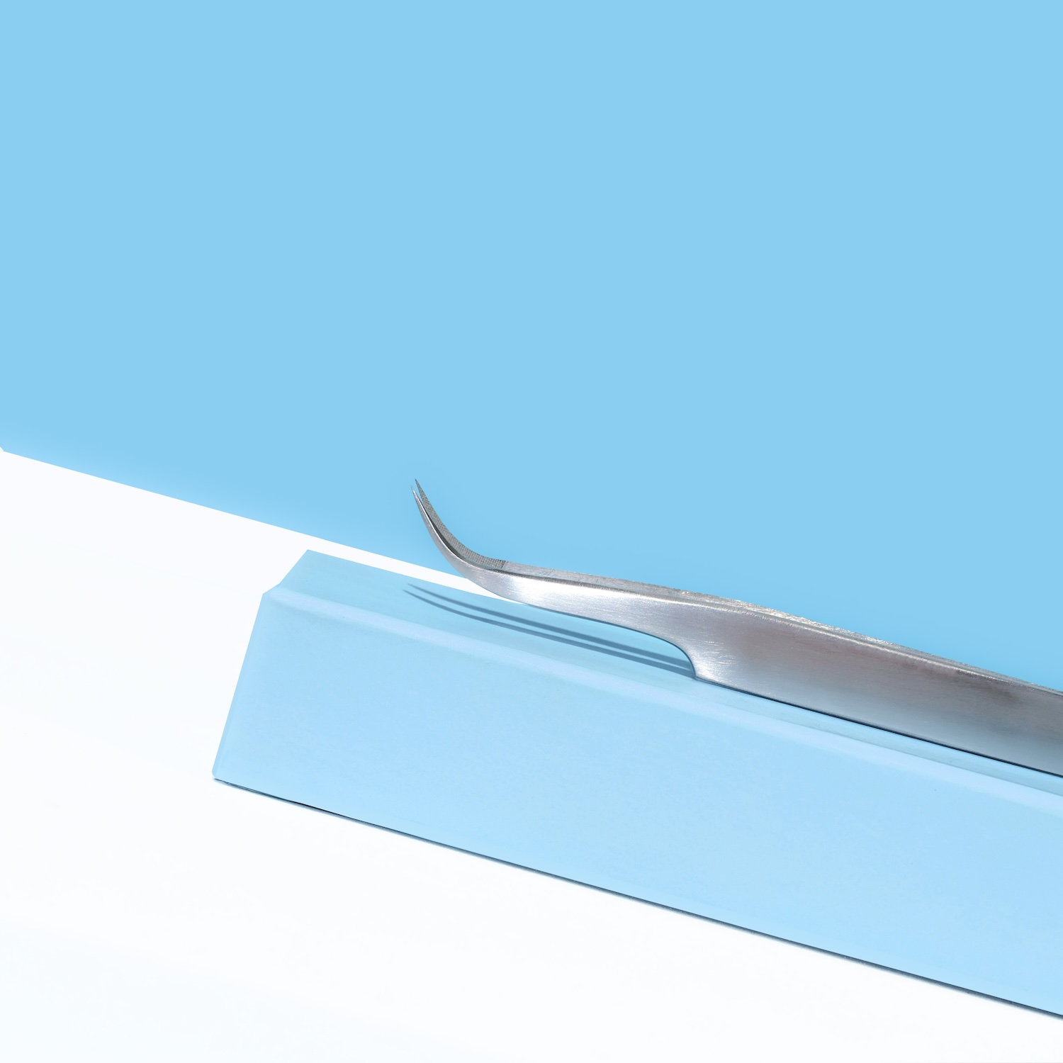 Fiber Tip S shape tweezers