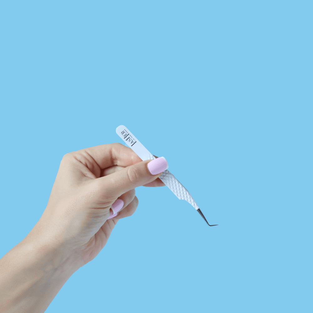 Fiber Tip Tweezers 45°