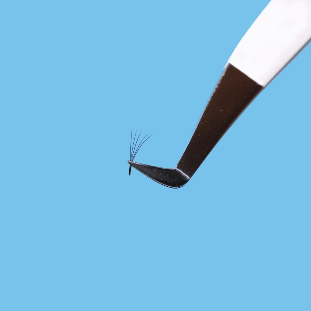 L shape Boot Fiber Tip tweezers - Image 4