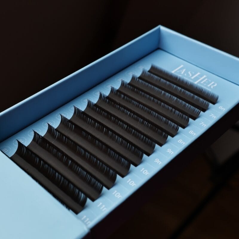 Dark Brown lashes 0.07