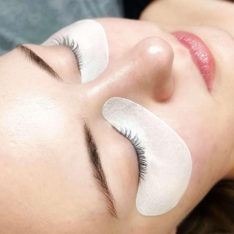 Eye pads with collagen S