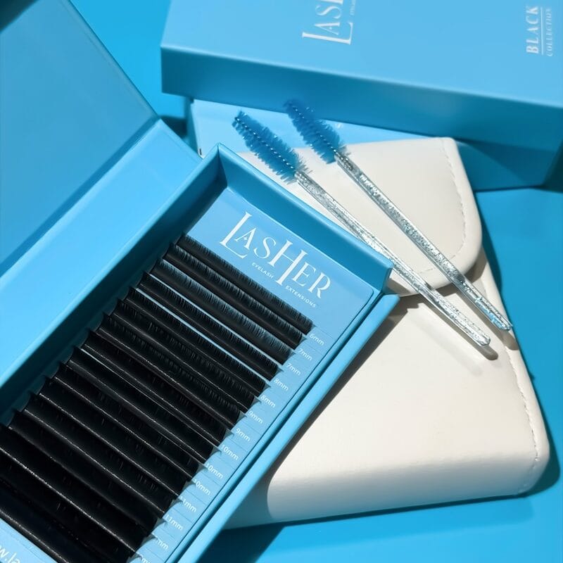 Eyelash Extensions 0.07 laser premium. B 0.07. 0.12 mm. 0.06mm