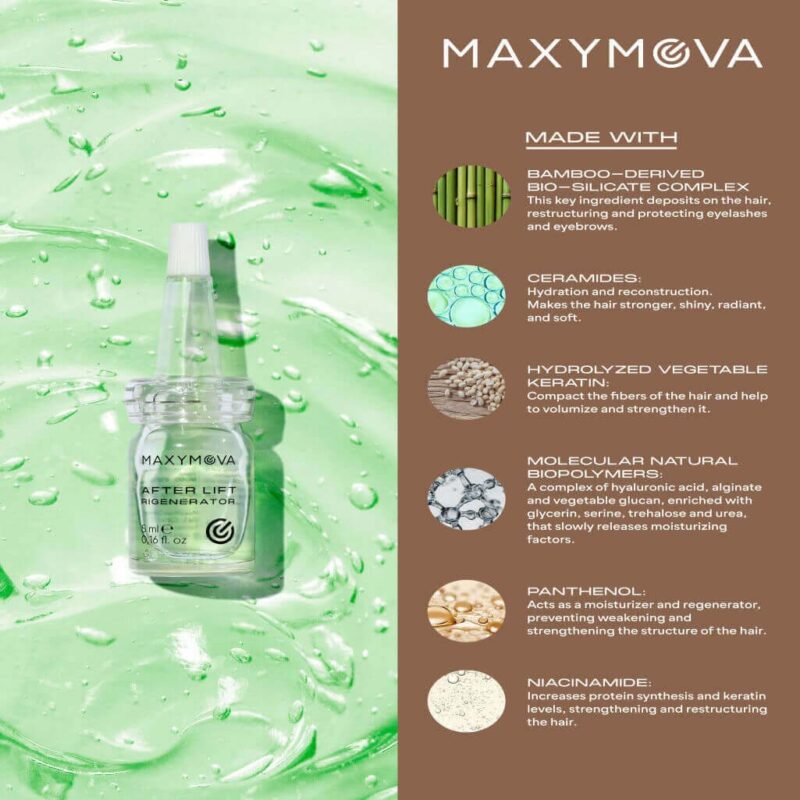 Lash serum with Bamboo Biosilicates, 5ml