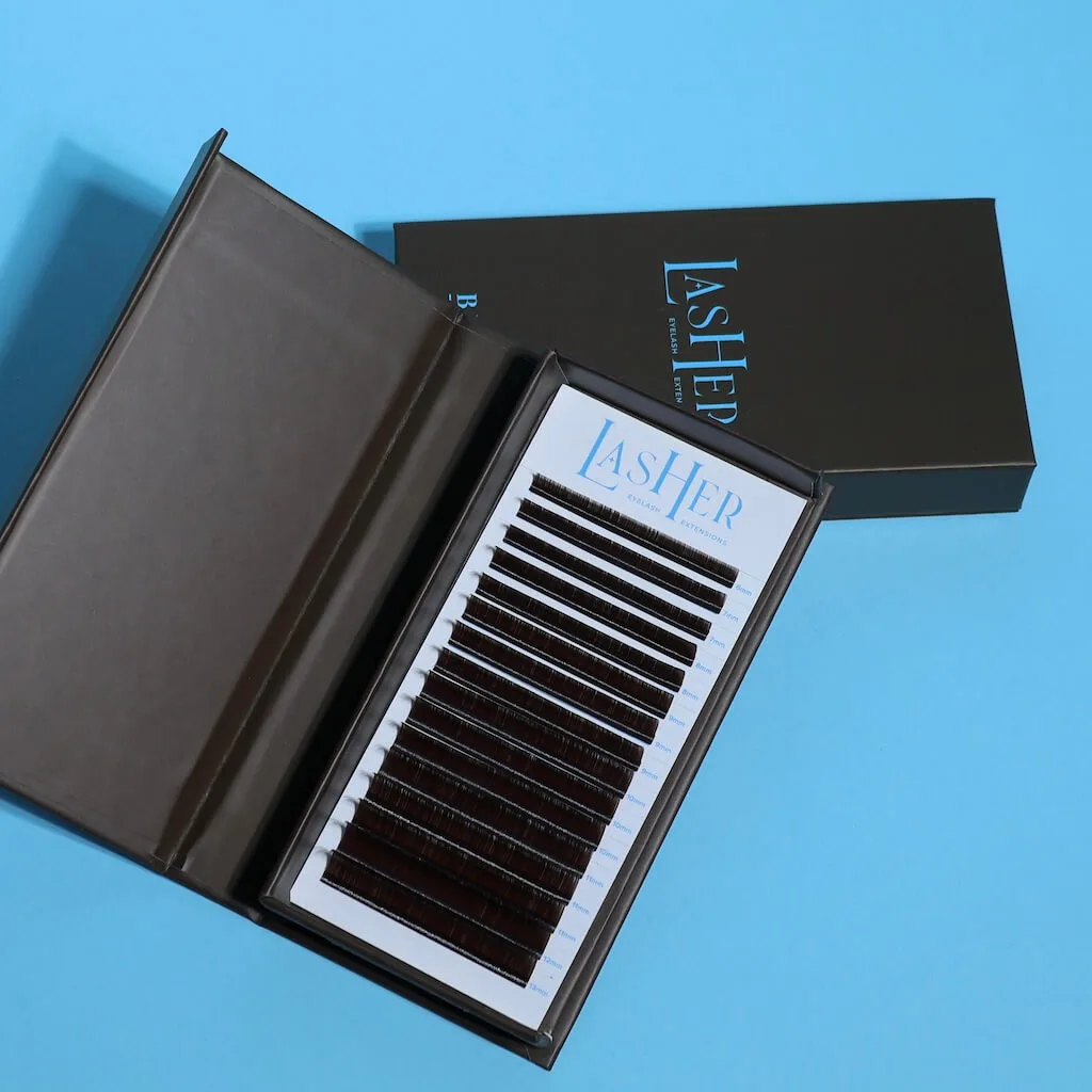 Dark Chocolate ripsmepikendused 0.05mm sobivad hästi brünettidele, blondidele ja punapeadele.