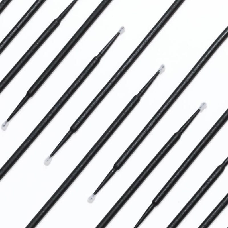 Mikroharjat 100kpl -mikrokuituiset monikäyttöharjat ripsille.