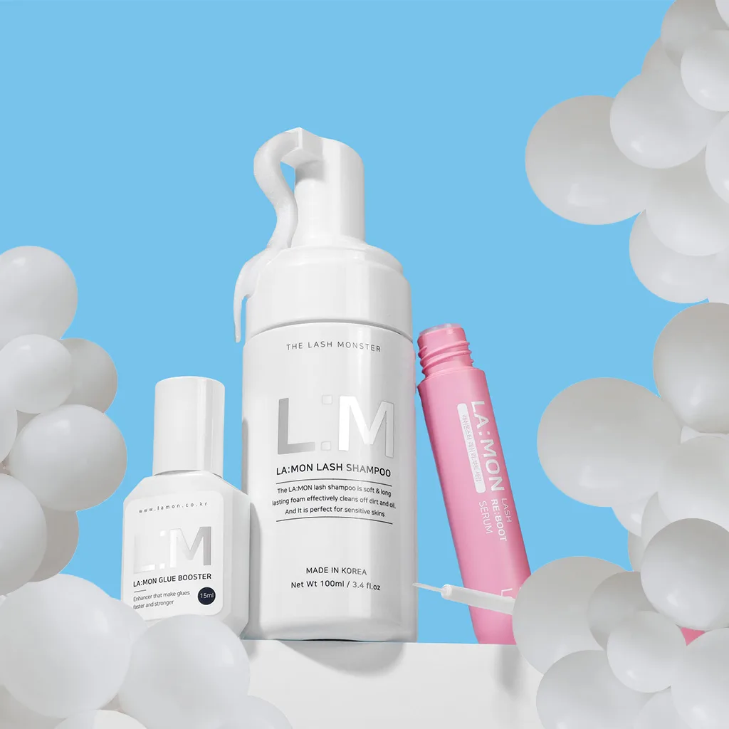 Alkoholivaba ripsmešampoon pehme vahuga ripsmete mustuse, liigse rasu ja meigijääkide eemaldamiseks, sobib tundlikule nahale ja ripsmete järelhoolduseks kodus.