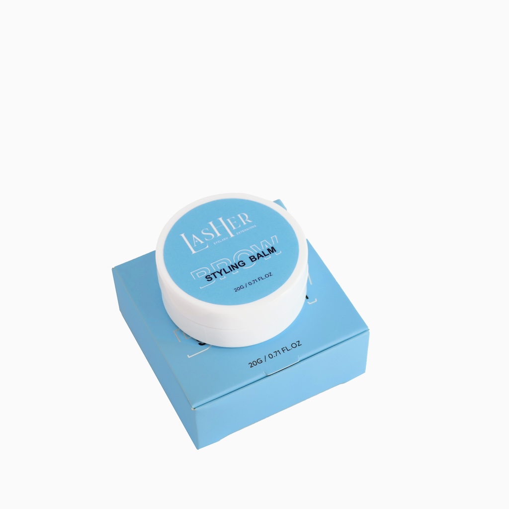 Brow styling balm