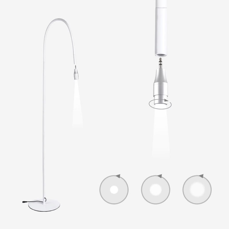 UV LED ripsmelamp 2 LED lambipeaga- reguleeritava valgustugevusega.