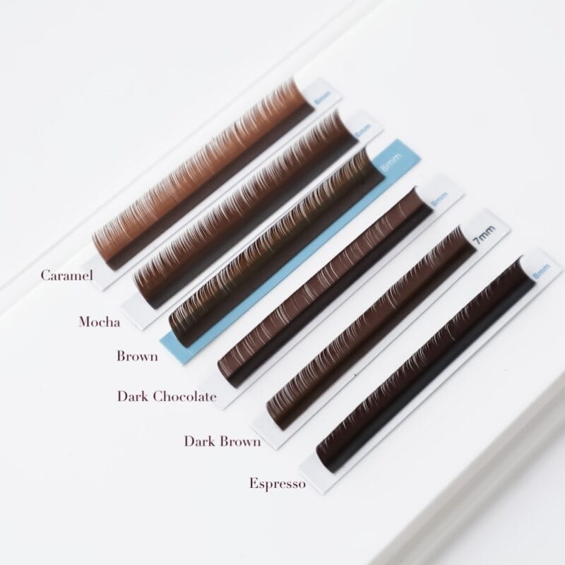 Pruunide ripsmepikenduste võrdlus